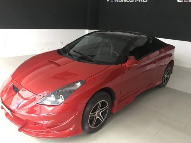 Bán xe Toyota Celica 2002, màu đỏ, 4 mâm vỏ độ theo xe0