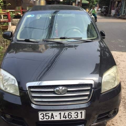 Bán gấp Daewoo Gentra 2007, màu đen, xe gia đình 