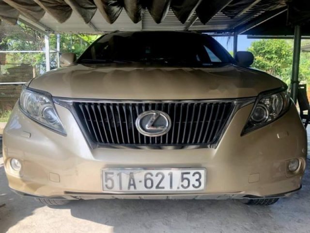 Bán xe Lexus RX 350 năm sản xuất 2009, màu vàng, xe nhập