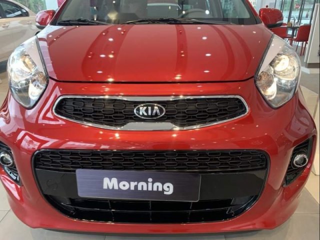 Bán xe Kia Morning 2019, màu đỏ, giá chỉ 346 triệu