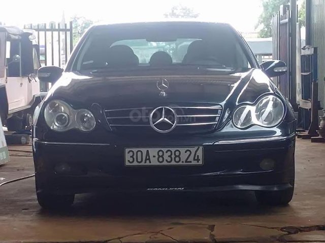 Bán Mercedes C200 2003, màu xanh lam, nhập khẩu  0