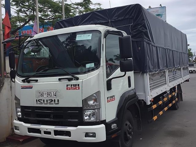 Bán xe tải Isuzu F-SERIES FVR sản xuất 2019, màu trắng0