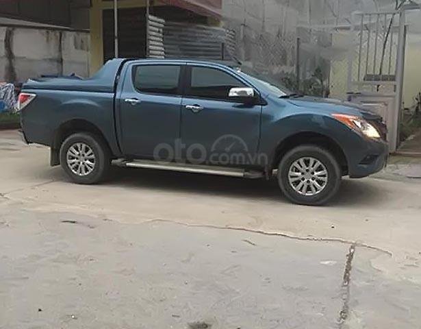 Bán Mazda BT 50 sản xuất 2015, màu xanh lam, nhập khẩu  