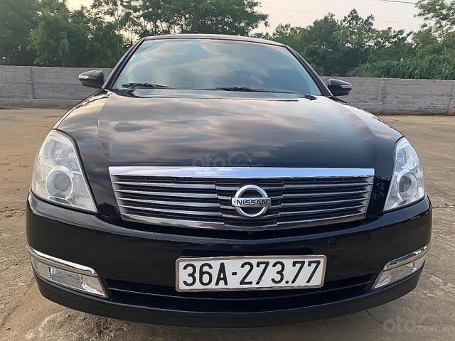 Bán xe Nissan Teana đời 2008, màu đen, xe nhập chính chủ