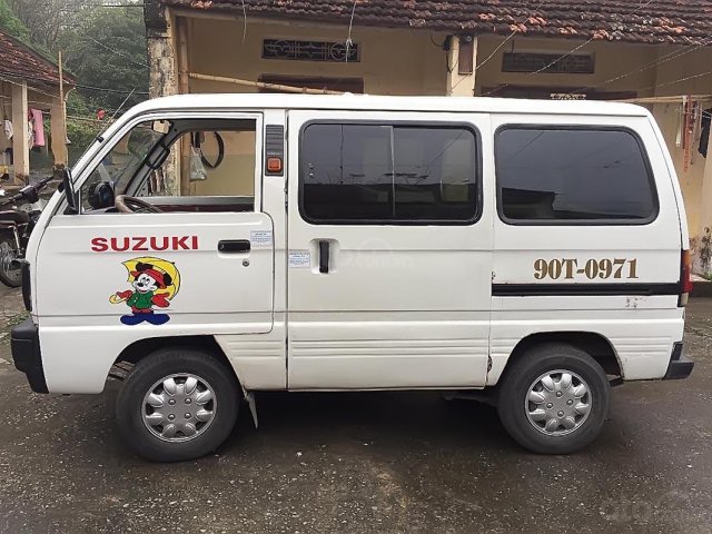 Bán xe Suzuki Super Carry Van 1998, màu trắng, xe gia đình 