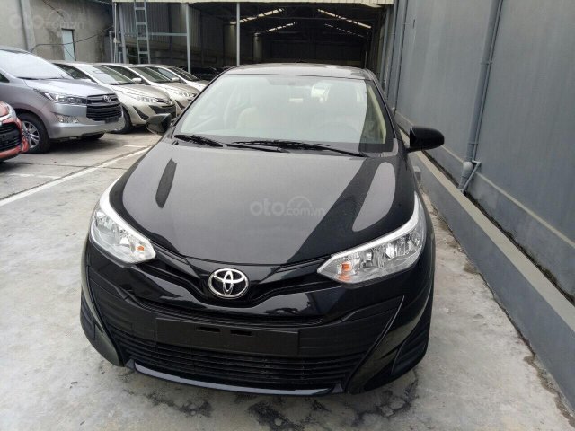 Bán Toyota Vios 1.5E MT đời 2019, màu đen, giá cạnh tranh