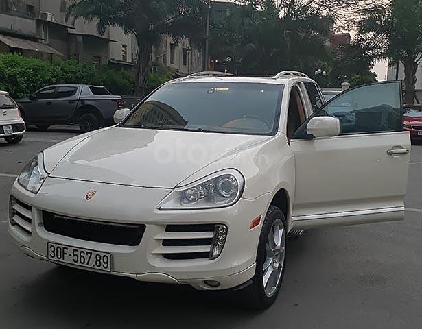 Cần bán gấp Porsche Cayenne đời 2008, màu trắng, nhập khẩu nguyên chiếc0
