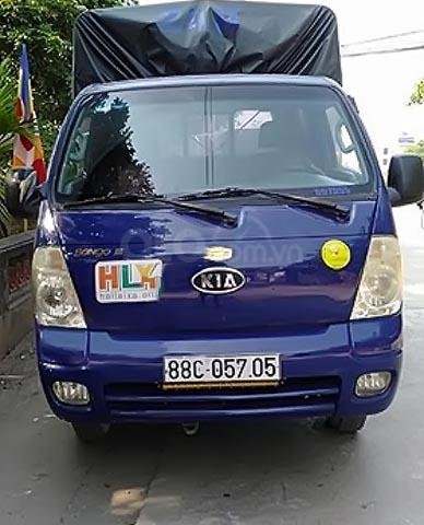 Bán xe Kia Bongo sản xuất 2005, màu xanh lam 0