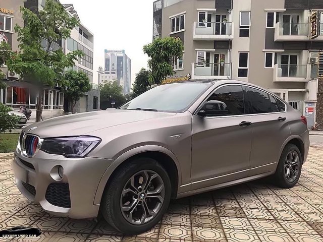 Bán BMW X4 xDrive28i đời 2016, màu xám, nhập khẩu