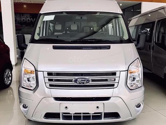 Bán ô tô Ford Transit Luxury sản xuất năm 2019, màu bạc0