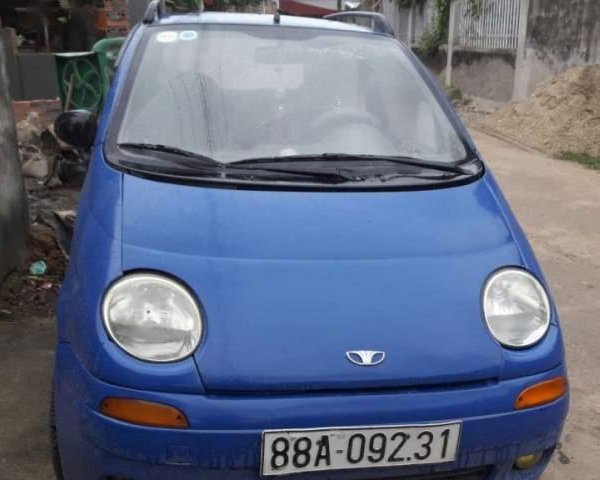 Bán ô tô Daewoo Matiz 0.8 MT sản xuất 2002, màu xanh lam, nhập khẩu0