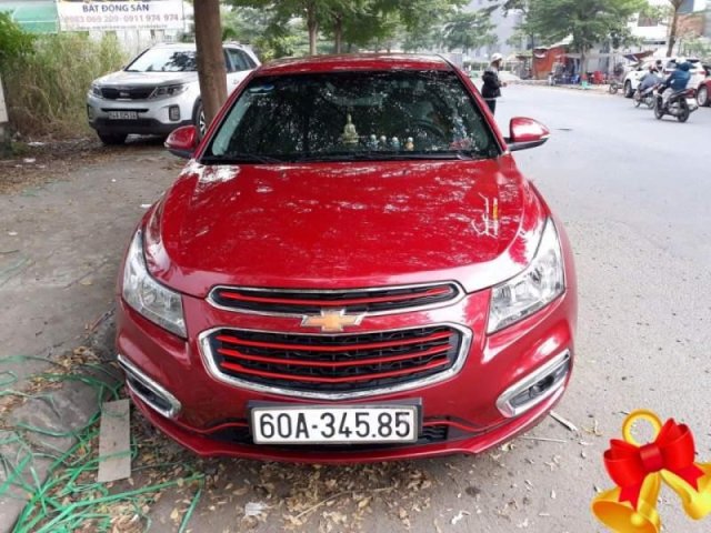 Bán ô tô Chevrolet Cruze LT sản xuất 2016, màu đỏ số sàn, giá 430tr