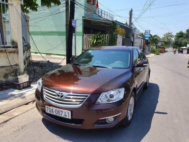 Bán Toyota Camry 2.4G đời 2007, màu nâu ít sử dụng