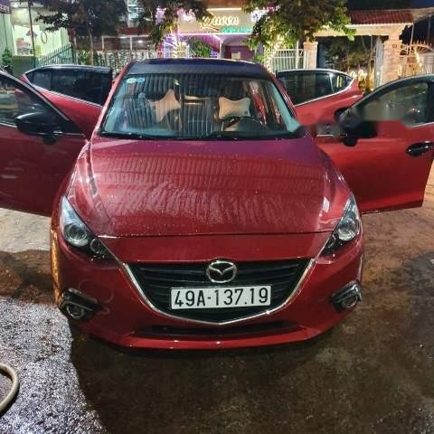 Cần bán gấp Mazda 3 năm sản xuất 2016, màu đỏ, một chủ mua từ mới0