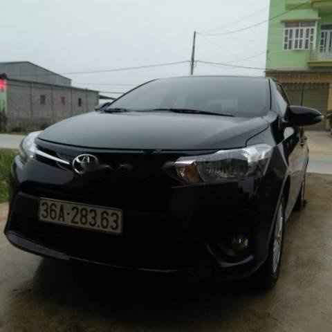 Bán xe Toyota Vios E sản xuất 2017, màu đen ít sử dụng