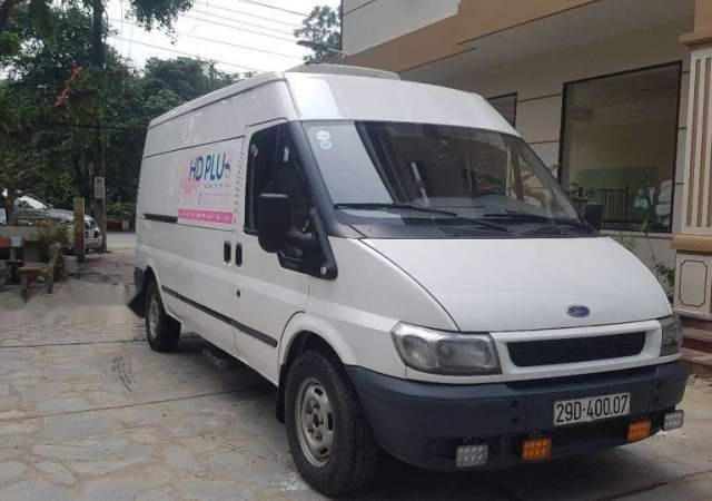 Bán Ford Transit sản xuất 2005, màu trắng, tải Van 3 chỗ