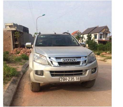 Bán ô tô Isuzu Dmax 2.5 LS sản xuất năm 2015, màu xám còn mới0