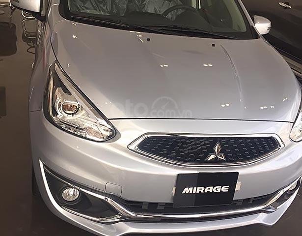 Bán Mirage CVT SX 2019, số tự động, máy xăng, màu bạc