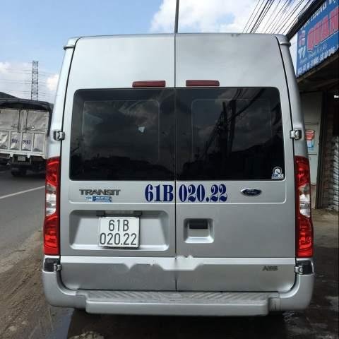 Cần bán Ford Transit Luxury SLX đời 2014, màu bạc