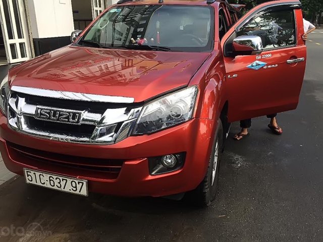 Bán Isuzu Dmax đời 2015, màu đỏ, số sàn, 448 triệu