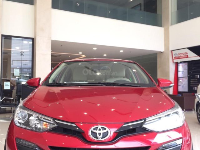 Cần bán xe Toyota Vios 2019, màu đỏ, 500 triệu0