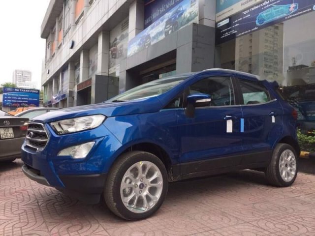 Bán Ford EcoSport đời 2019, màu xanh lam, giá tốt