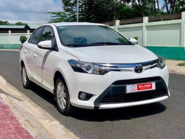 Bán Toyota Vios G  AT đời 2018, màu trắng