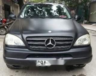 Bán Mercedes ML320 đời 2002, màu đen, nhập khẩu 0