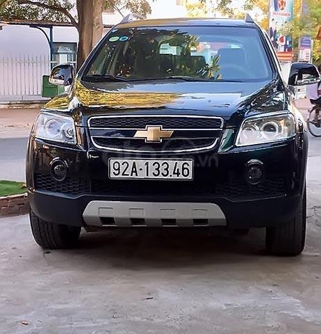 Bán xe Chevrolet Captiva LT đời 2007, màu đen chính chủ, giá 270tr