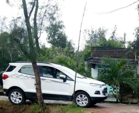 Bán gấp Ford EcoSport đời 2016, màu trắng, giá tốt