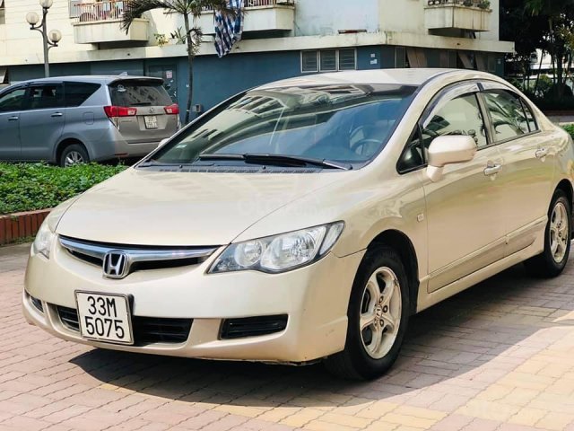 Bán Honda Civic 1.8AT 2008, vàng cát