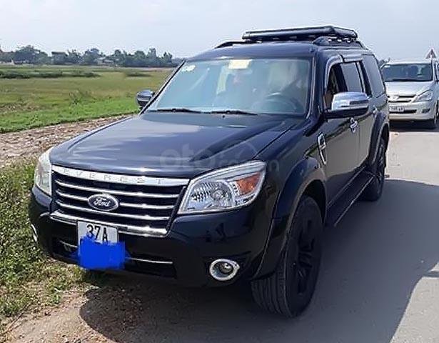 Bán Ford Everest 2.5L 4x2 MT đời 2011, màu đen0