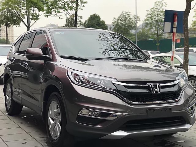 Bán ô tô Honda CR V 2.0 AT đời 2015, màu xám số tự động0