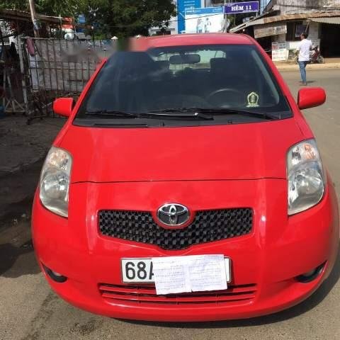 Bán xe Toyota Yaris năm 2008, màu đỏ, nhập khẩu số tự động, giá tốt0