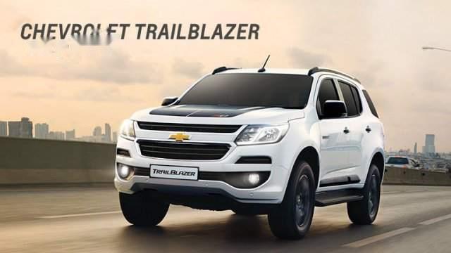 Bán Chevrolet Trailblazer 2019, màu trắng, nhập khẩu