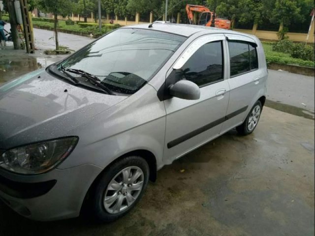 Bán ô tô Hyundai Getz năm sản xuất 2009, màu bạc, xe nhập