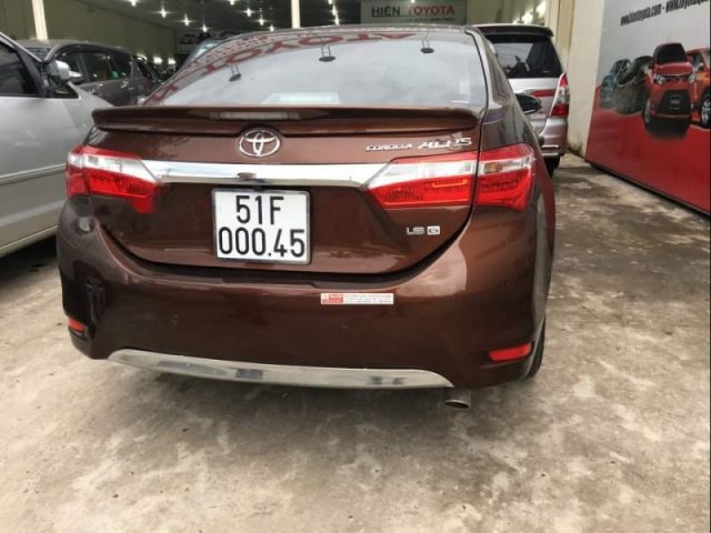 Bán Toyota Corolla altis 2014, màu nâu