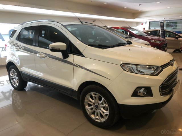 Bán Ford Ecosport Titanium 2017, đi 5000 km, xe bán và bảo hành tại hãng Ford