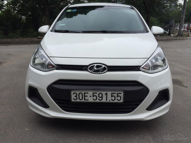 Xe Hyundai Grand i10 sản xuất năm 2016, màu trắng, nhập khẩu nguyên chiếc0