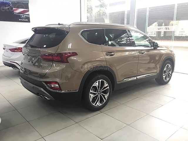 Bán Hyundai Santa Fe Premium 2.2L HTRAC sản xuất 2019, màu vàng