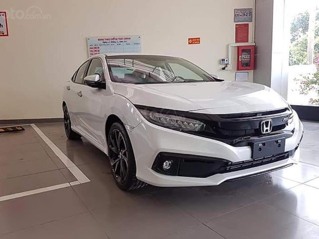 Bán Honda Civic đời 2019, màu trắng, nhập khẩu nguyên chiếc giá cạnh tranh0