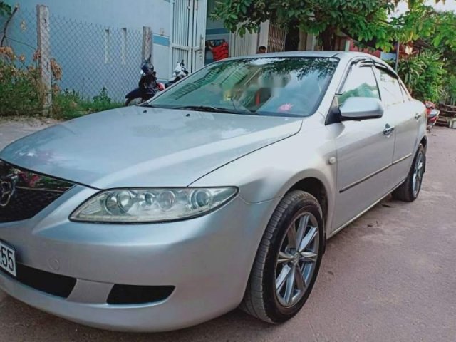 Bán xe Mazda 6 2004, màu bạc, xe nhập, giá chỉ 240 triệu