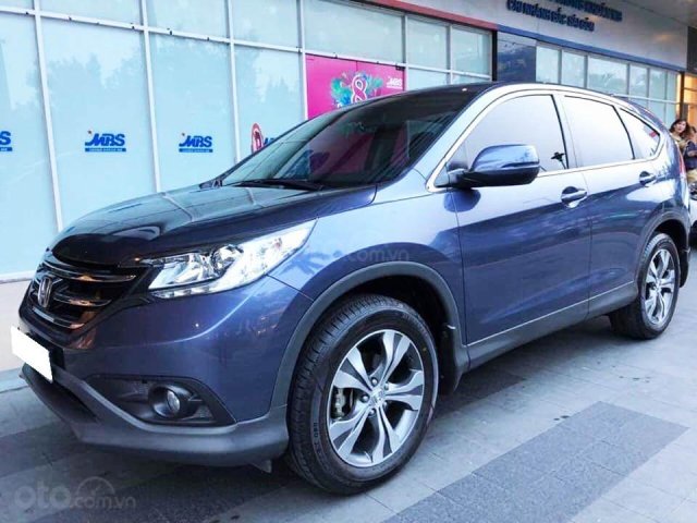 Cần bán CRV 2015, số tự động, bản full 2.4, màu xanh