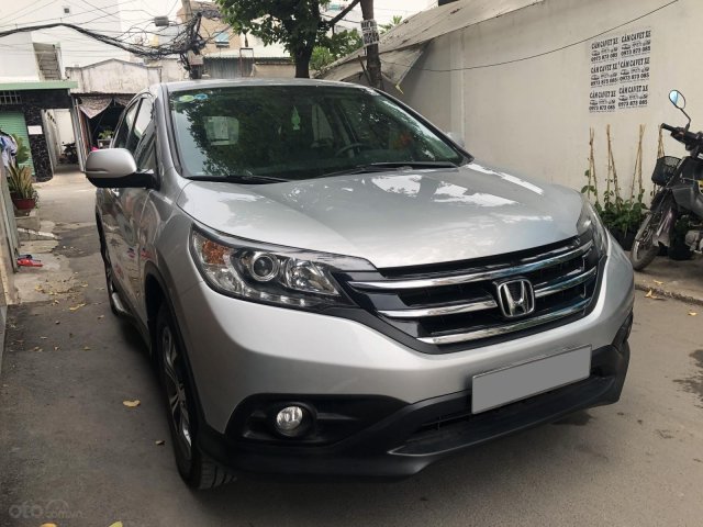 Bán Honda CRV 2015 tự động màu bạc xe bstp chính chủ