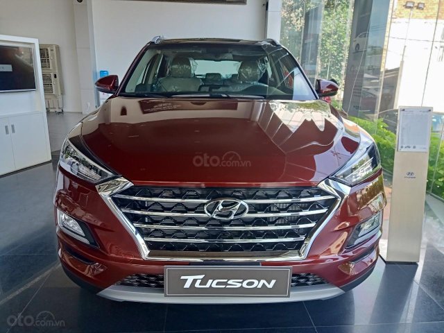 Hyundai Tucson 2019 1.6 AT Turbo đỏ + xe nhập linh kiện 100%+ giao ngay+ tặng quà 5tr