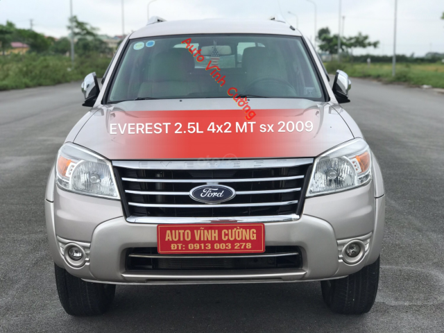 Cần bán xe Ford Everest 2.5L 4x2 MT 2009, màu phấn hồng