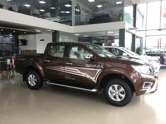 Bán xe Nissan Navara EL sản xuất 2019, màu nâu, xe nhập, giá tốt, nhiều khuyến mại