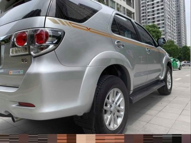 Cần bán gấp Toyota Fortuner 2.5G năm 2015, màu bạc số sàn