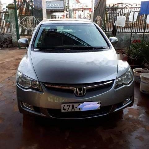 Cần bán Honda Civic 2.0 AT đời 2008, màu bạc số tự động, giá 380tr0