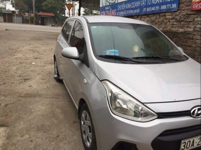 Bán Hyundai Grand i10 đời 2014, màu bạc, nhập khẩu